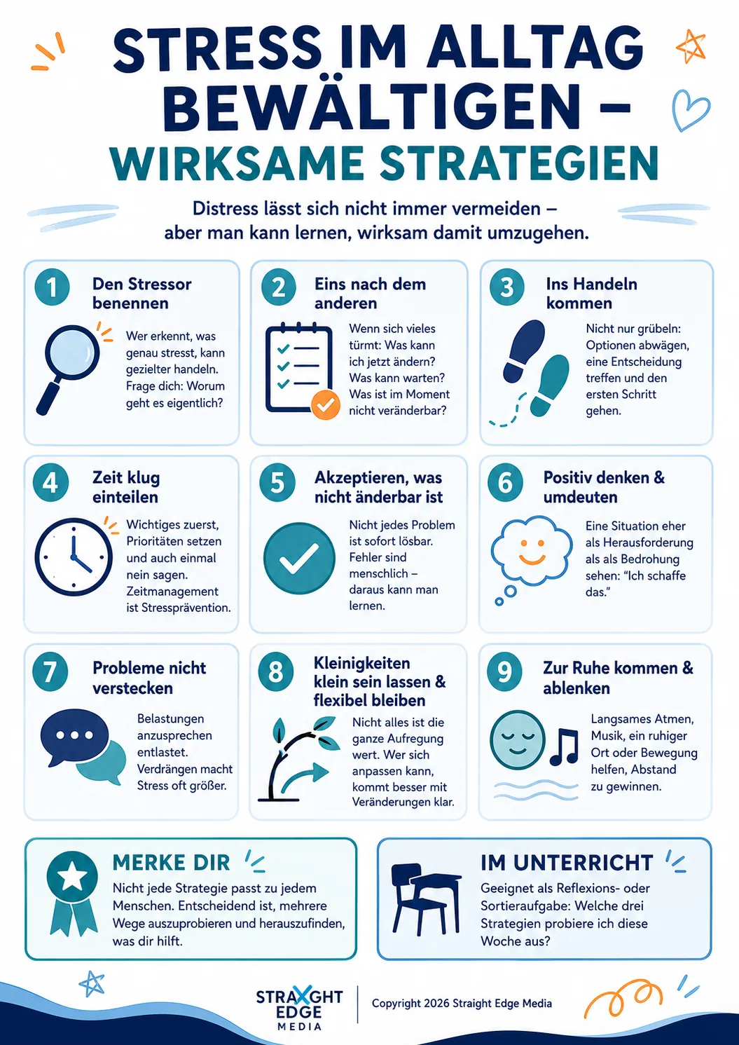 Stress im Alltag bewältigen